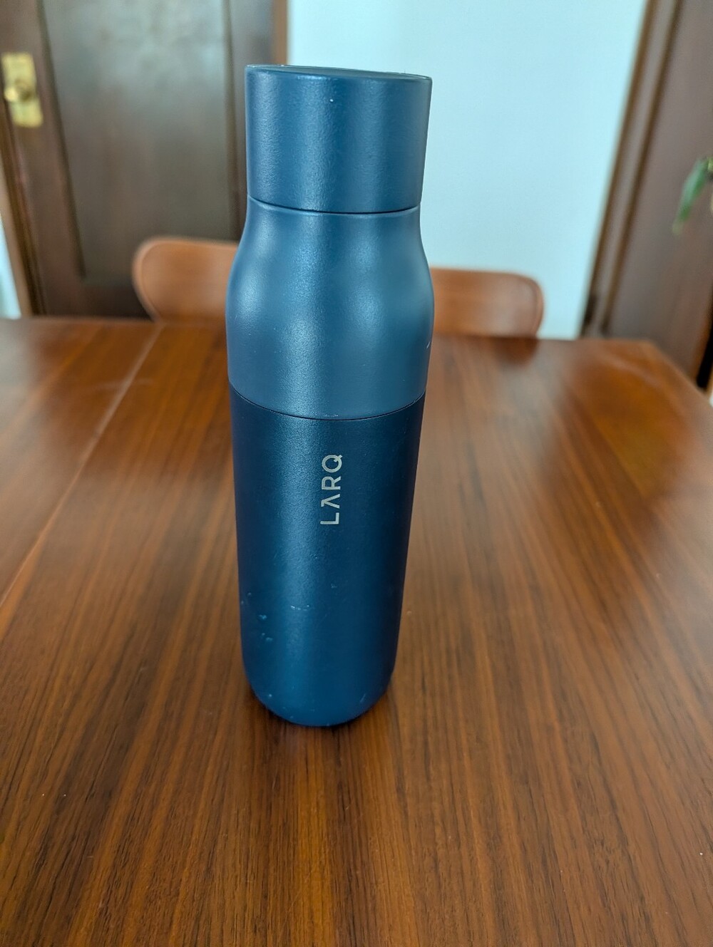 LARQ Self Cleaning Water Bottle Monaco Blue 17oz Insulated UV Purifier
